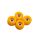 FS Pro Fingerboard Wheels- Yellow