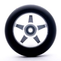 Anonymous 110mm Star Spoked Wheel Silver / Black