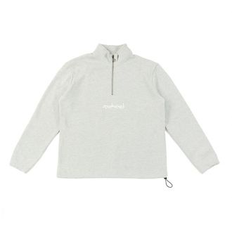 ATHLETICS ASH GREY 1/4 ZIP Collage paita