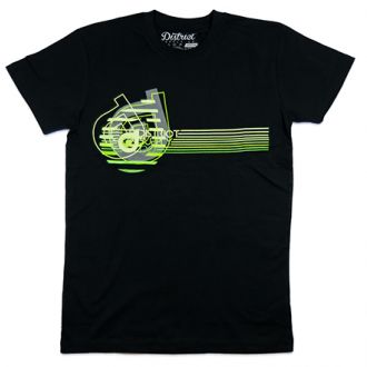 District Neon T-shirt (Black)