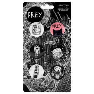 Prey. Pinssit 6kpl