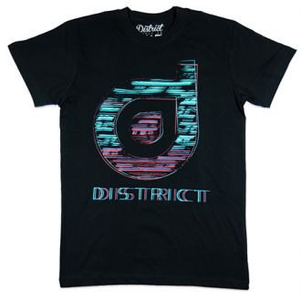 District Sketch T-shirt (Black)
