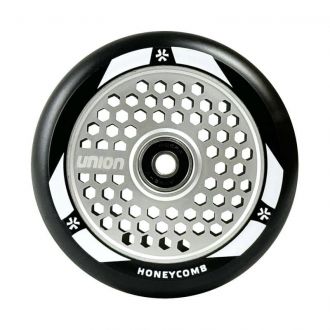 Union Honeycomb Wheel 110mm - Black/Silver