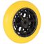 Urban Artt Civic 110mm x 24mm rengas Musta/Keltainen