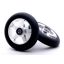 Anonymous 110mm Star Spoked Wheel Silver / Black