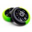 FinScooter Star Spoked 110mm Wheel Green/Black